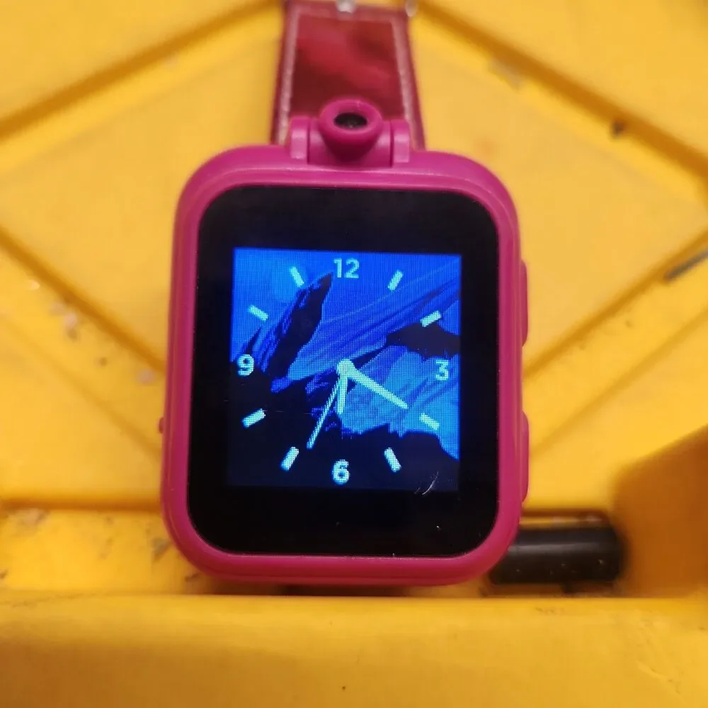 Pink iTECH Jr Kids Smartwatch Tested & Working
